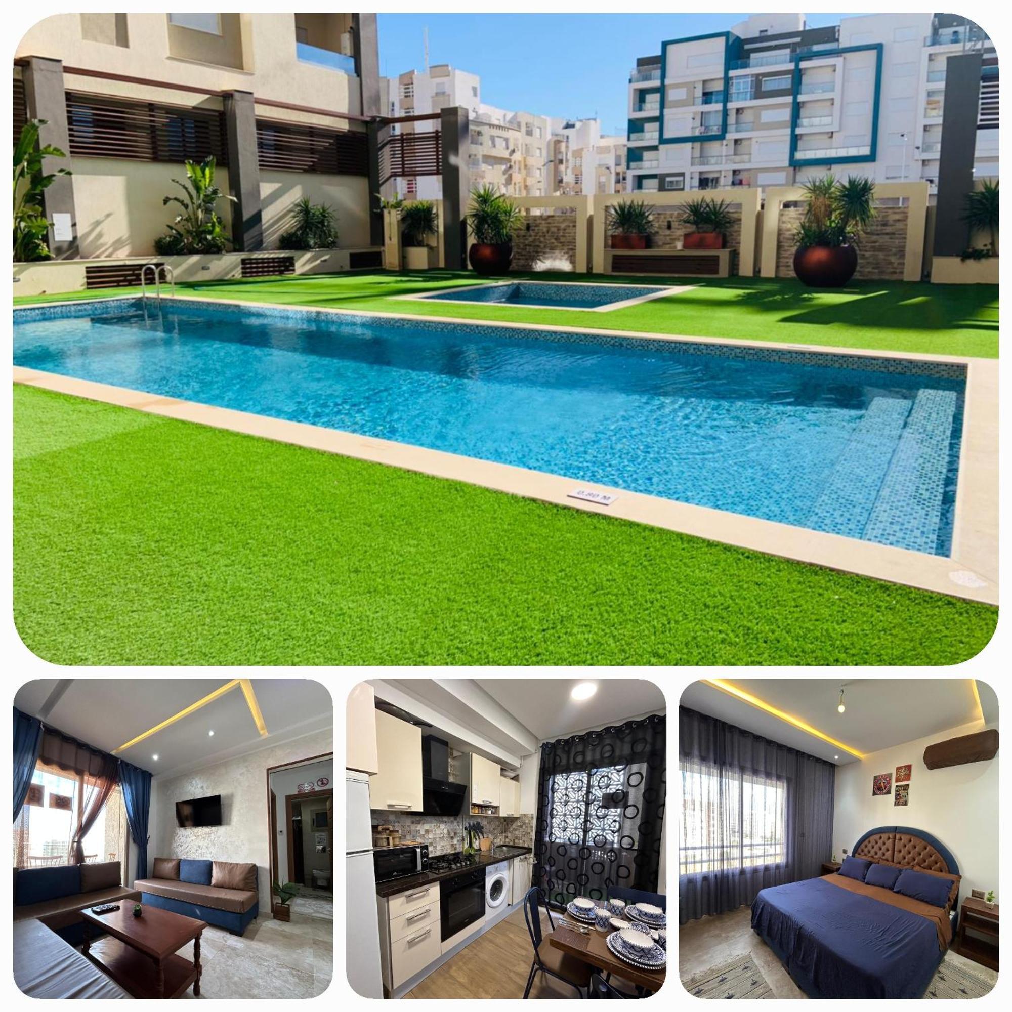 Appartement Paradisiaque Entre Hammamet Et ナブール エクステリア 写真