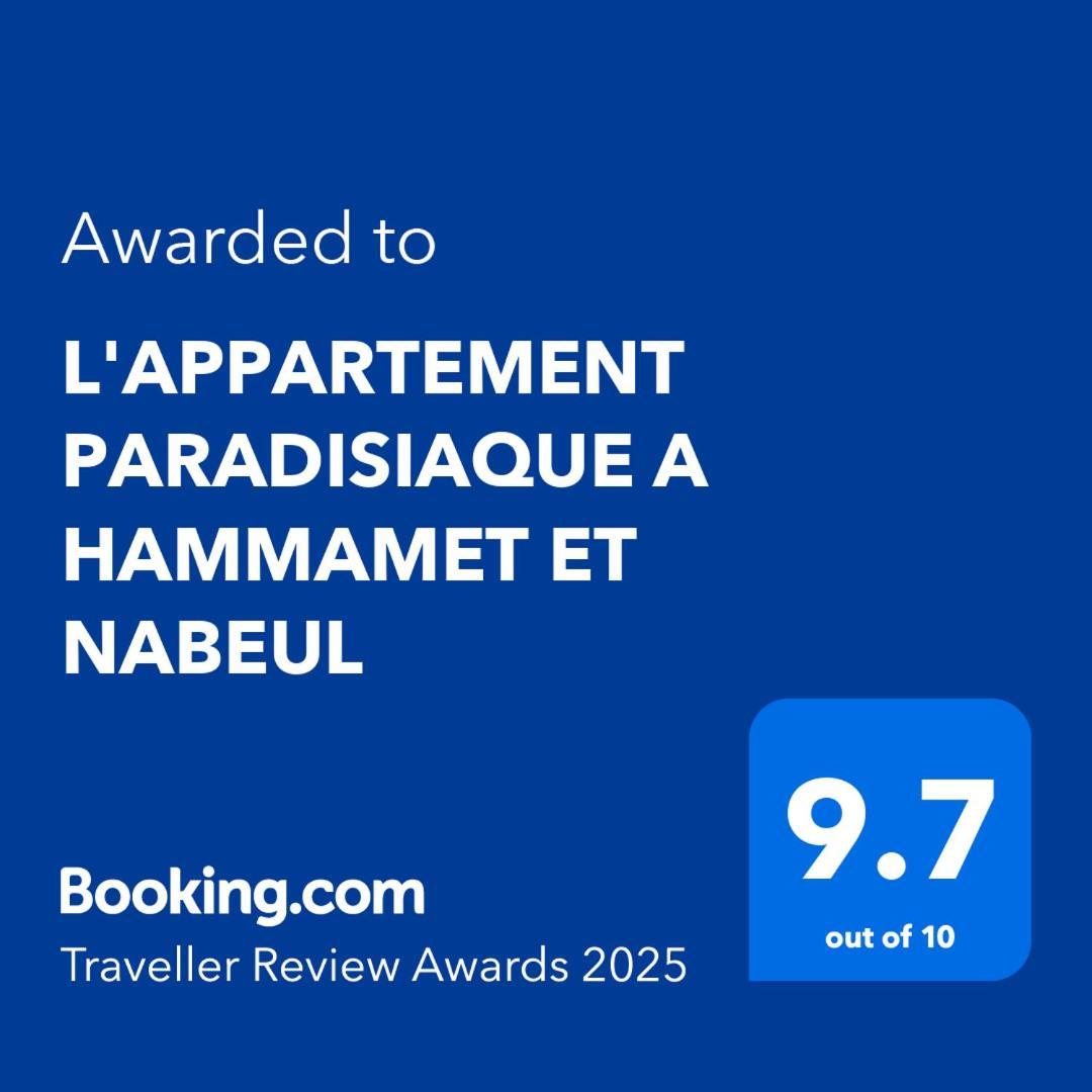 Appartement Paradisiaque Entre Hammamet Et ナブール エクステリア 写真